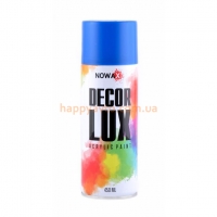 Краска NOWAX NX48032 Decor Lux голубой цвет 450мл